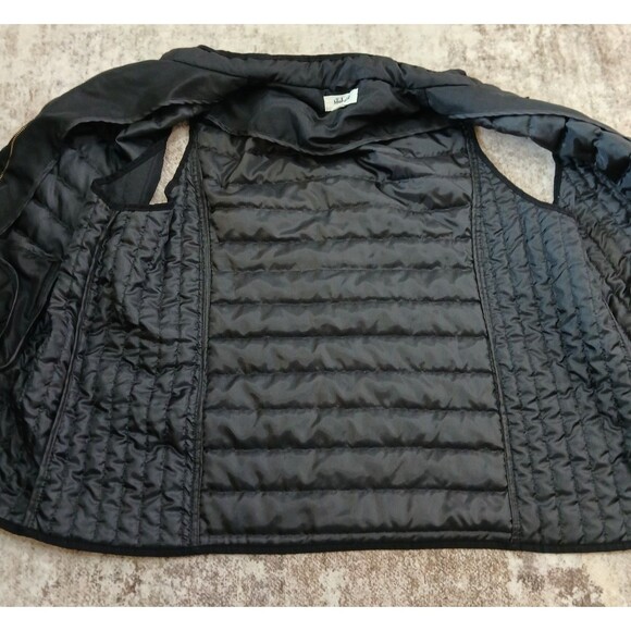 Style&co. Black Quilted Puffer Vest Women's Size 3X Gold Snaps & Zipper Everyday - Picture 12 of 13